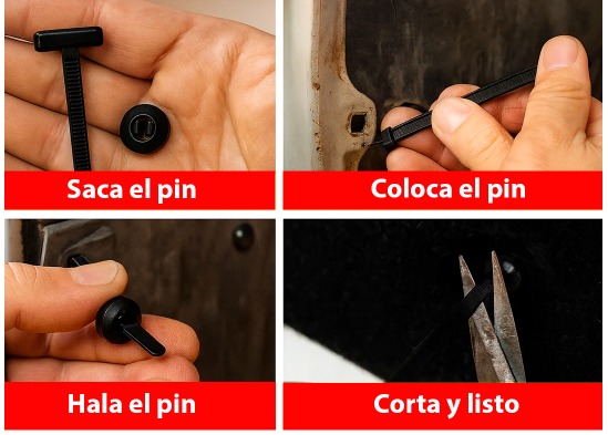 CLIPS PARA AUTO SET X 30 DROPS